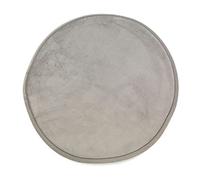 Thedecofactory Tapis Rond Extra-Doux écru diam.70