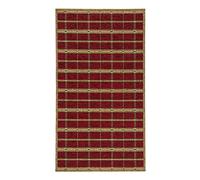 Thedecofactory Tapis tissé à Rayures Rouge 60x110