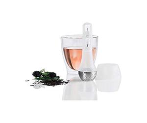 Thee-ei Met Zandloper AdHoc TE72 Blanc translucide Ø 40 mm Hauteur 200 mm