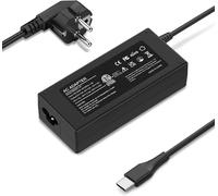 THEF-45W USB C Chargeur Ordinateur Portable Compatible Chromebook Chargeur HP Acer Dell ASUS Google Plus câble d'alimentation Adaptateur Type C