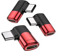 THEF-Adaptateur USB C 90 degrés, Prolongateur USB C Mâle vers Femelle à Angle Droit 100W, Connecteur USB4 Type C 40Gbps, 8K@60Hz pour Steam Deck, Switch, MacBook Air, Tablet and More Type C Devices