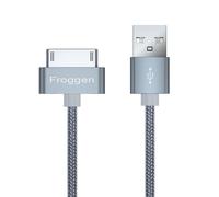 Thef-Iphone 4s Câble, 30 Broches À Usb Sync Câble Fil Nylon Tressé Ultra Résistant Compatible Avec Iphone 3 Iphone 4 Iphone 4s Compatible Avec Pad Pad 2 Pad 3 Pod Nano 1/2/3/4/5/6