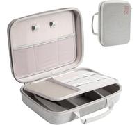 Thef-Procase Étui Rigide De Voyage Pour Macbook Adaptateur De Courant Chargeurs Câbles Banque D`Énergie Apple Magic Mouse Apple Pencil Usb Flash Disk Sd Card