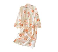 thefancypumpkin Pyjama Kimono Femme Japonais Taille M - Ananas A12