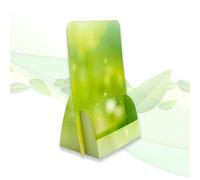 thefoldstands Lot de 5 présentoirs pliables pour prospectus au format A5 - 14,8 x 21 cm - Vertical - En carton écologique - FSC - Utilisation à court et moyen terme