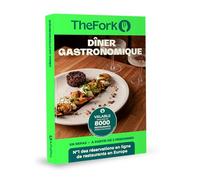 TheFork - Coffret Cadeau - Dîner GASTRONOMIQUE - Un Repas Seul, à Deux, ou à Plusieurs - Réservation Instantanée dans près de 8000 Restaurants Partout en France