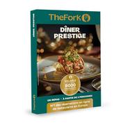 TheFork - Coffret cadeau - Dîner Prestige - Un Repas à Partir de 2 Personnes - Valable dans Près de 8000 Restaurants partout en France