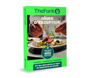TheFork - Coffret Cadeau Restaurant - Dîner d'Exception dès 2 Pers. | Dîner d'exception, cuisine raffinée, dès 2 personnes, réseau national de restaurants, réservation en ligne, cadeau gourmet