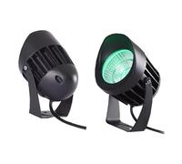 THEGA Projecteur Extérieur Faisceau LED - Lampe pour Arbre Étanche IP65, Projecteur Angle Réglable 24V/220V, LED Jardin Et Aménagement Paysager, Lumières Extérieures Enterrées(Yellow,30W(24V))