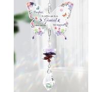 TheGiffter Cadeau Femme, Cristal Attrape Soleil Idee Cadeau Anniversaire Femme, Cadeau pour Maman Mamie Soeur Amie Collègue Fille Copine Anniversaire Noel Saint Valentin Original