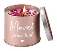 TheGiffter Cadeau Merci Maitresse D'école, 9oz Bougies Parfumées Lavande Cadeau Atsem Merci Maitresse, Cadeaux Remerciements, Cadeaux Remerciements Amie Femme Patron Collègues Infirmiere Creche