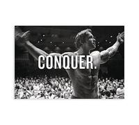 THEGIS Arnold Schwarzenegger Poster sur toile de bodybuilding - Décoration murale pour salon, chambre à coucher - Style sans cadre - 30 x 45 cm