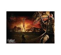 THEGIS Fallout New Vegas Game Poster sur toile pour décoration murale de salon, chambre à coucher, style sans cadre, 60 x 90 cm