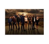 THEGIS Lucifer - Impression sur toile de la série TV - Décoration de chambre à coucher - Paysage sportif - Décoration de bureau - Cadeau sans cadre - 30 x 45 cm