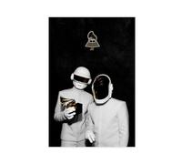 THEGIS Poster sur toile Daft Punk 6 - Décoration de chambre à coucher - Paysage sportif - Décoration de bureau - Cadeau sans cadre - 30 x 45 cm