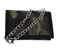 TheGloveHut Portefeuille unisexe en toile style camouflage avec chaîne Rippa pour pièces de monnaie porte-cartes de crédit, armée, Same size, Pochette à monnaie