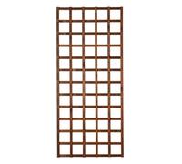 TheGoodGarden Grille en Bois Panneau pour extérieur Hortus Couleur châtaigne 80 x 180 cm