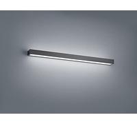 THEIA Applique murale à 90 LED pour miroir IP 44 Noir mat