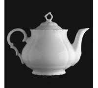 Théière, 0,75 l, porcelaine blanche, Vérone, G. Benedict
