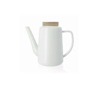 OGO – Théière en porcelaine Enzo – 1,2 L – Blanc