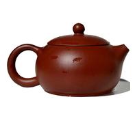 Théière 280 ml en argile Yixing chinoise rouge Dahongpao Zisha Xishi pour thé Gongfu en vrac (L boîte cadeau)