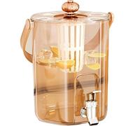 Théière à eau froide de grande capacité, légère et luxueuse, for l'extérieur, avec robinet(A)