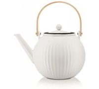 Théière à piston 1.5l blanc 11920-03