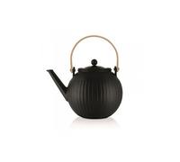 Bodum – Théière à piston Douro – Porcelaine, filtre inox – 1,5 l, noir