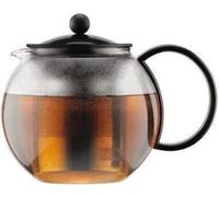 Théiere a piston BODUM - ASSAM - couvercle plastique - filtre en inox - 1.0 l
