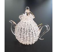 Théière à suspendre en filigrane de verre 7x7 cm