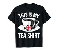 Théière Anglaise avec Citation Humoristique « This is My Tea Shirt » T-Shirt