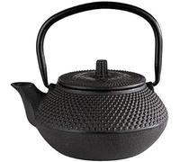 Théière APS ASIA en fonte, intérieur émaillé avec couvercle et poignée amovibles, Ø 12,5 cm, noir