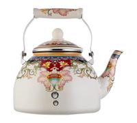 Théière Asiatique Émaillée 4 L pour Infusion et Café, Poignée