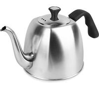 Théière avec couvercle et passoire 1,1L Bouilloire pour cuisinière à induction Acier inoxydable Bouilloire