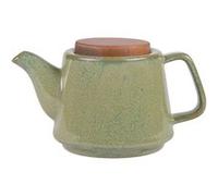 Théière avec filtre Kaito vert 0,9L - Table Passion - Vert - Grès Vert G