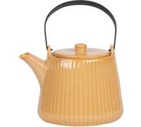 Table Passion Théière en grès Tiao avec filtre 1 L Jaune