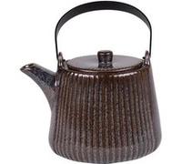 Théière avec filtre Tiao noir 1L - Table Passion - Noir - Grès Noir G