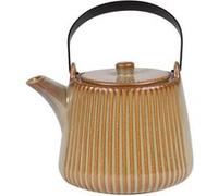 Théière avec filtre Tiao vert-orange 1L - Table Passion - Vert - Grès Vert G