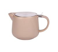 Théière avec filtre Uno beige 0,9L - Table Passion - Beige - Grès G