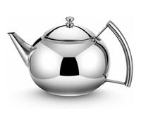 Théière avec infuseur Feuille de thé en vrac 2 litres Théière en acier inoxydable Café Eau Petite bouilloire Ensemble de filtres Bo