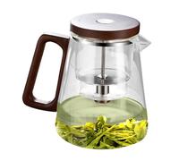 Théière Avec Infuseur - Pot À Thé Avec Manche Anti-Brûlure - 800ml Bouilloire Anti-Renversement Résistante à la Chaleur pour Eau Bouillante,Maison Bureau Voyage Plage