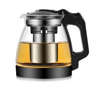 Theiere Avec Infuseur, Théière En Verre De 2000ml Ave Infuseur Thé, Filtre En Acier Inoxydable, Theiere Avec Infuseur, Theiere Verre pour Thé, Thé Floral, Jus, Boissons Chaudes et Froides