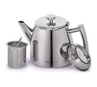 VeoHome Théière inox 1 L avec infuseur – double paroi, garde la chaleur