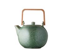 Théière avec passoire GASTRO en grès Vert Bitz