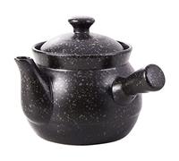 Théière avec passoire lait théière en céramique théière Kettle Kettle Home Coffee Set Flower Tea Puche