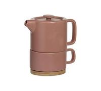 Secret de Gourmet - Théière avec Tasse "Nature" 40cl Terracotta G
