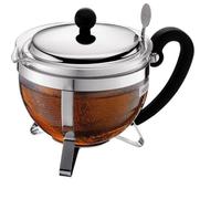 Bodum 1922-16-6 appareil à thé 1 L Noir, Argent, Transparent