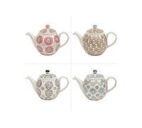 Théière Bohème 1 l (1 modèle aléatoire) - - Multicolore - Grès