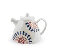 Théière Boho En Porcelaine Décorée CC 1075.