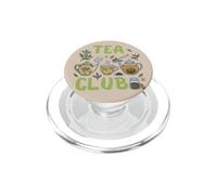 Théière botanique Tea Club et herboristes Floraux PopSockets PopGrip pour MagSafe